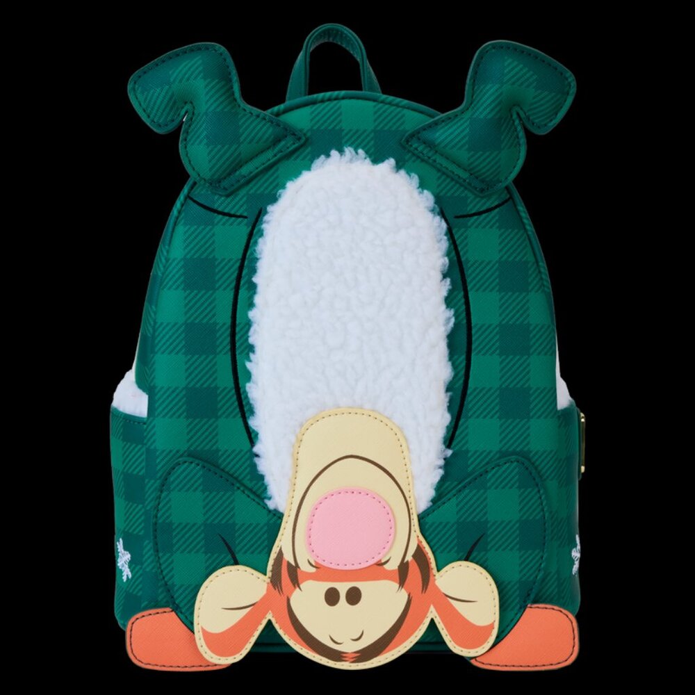 #WTP-2121 Winnie The Pooh Tigger Winter Pajamas Mini Backpack NWT